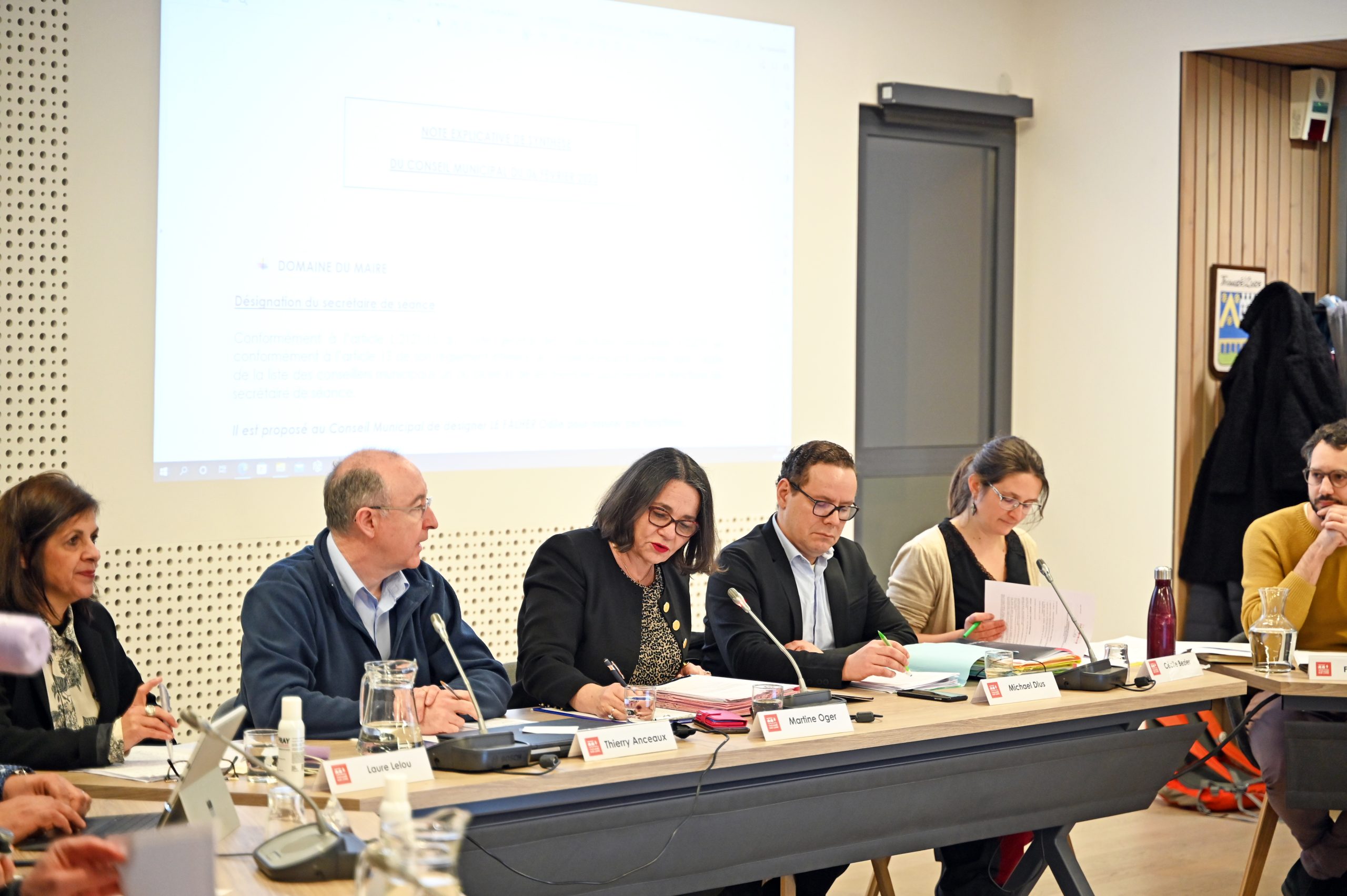 Séances du Conseil Municipal Mairie de ThouaréSurLoire